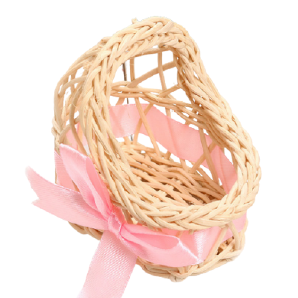 Willow Cradle Basket | Mini Dried Flower Basket